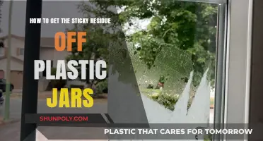 Effective Ways to Remove Sticky Residue from Plastic Jars Easily