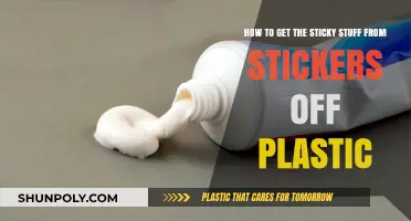Easy Ways to Remove Sticky Residue from Plastic Surfaces