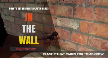 Removing Wall Plugs: A Step-by-Step Guide to Extracting White Plastic Anchors