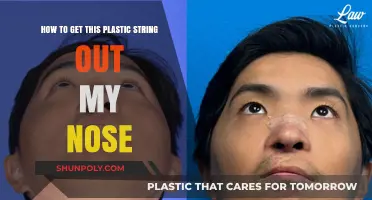 Removing Plastic String from Your Nose: Safe and Effective Methods