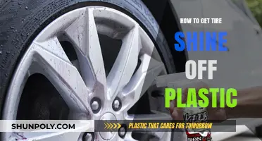 Effective Methods to Remove Tire Shine from Plastic Surfaces