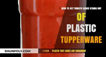 Effective Ways to Remove Tomato Sauce Stains from Plastic Tupperware