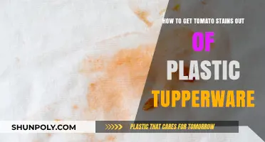 Effective Ways to Remove Tomato Stains from Plastic Tupperware Easily