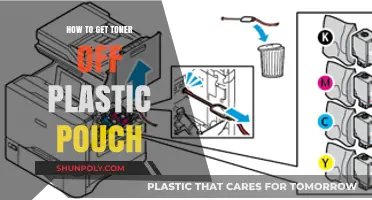 Easy Steps to Remove Toner Stains from Plastic Pouches