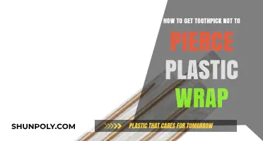Prevent Toothpicks Piercing Plastic Wrap: Simple Tips and Tricks
