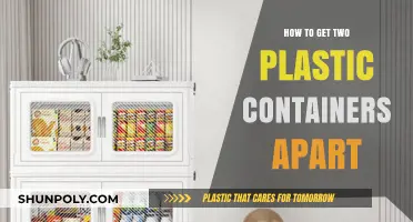 Quick Fixes: Separating Stuck Plastic Containers Easily and Safely