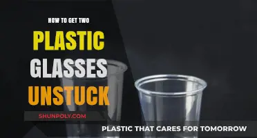 Quick Fix: Separating Stuck Plastic Glasses Without Breaking Them