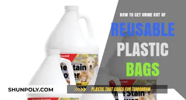 Effective Tips for Removing Urine Stains from Reusable Plastic Bags