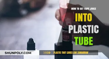 Easy Guide: Filling Plastic Tubes with Vape Juice Safely
