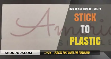 Mastering Vinyl Letter Adhesion: Tips for Sticking to Plastic Surfaces