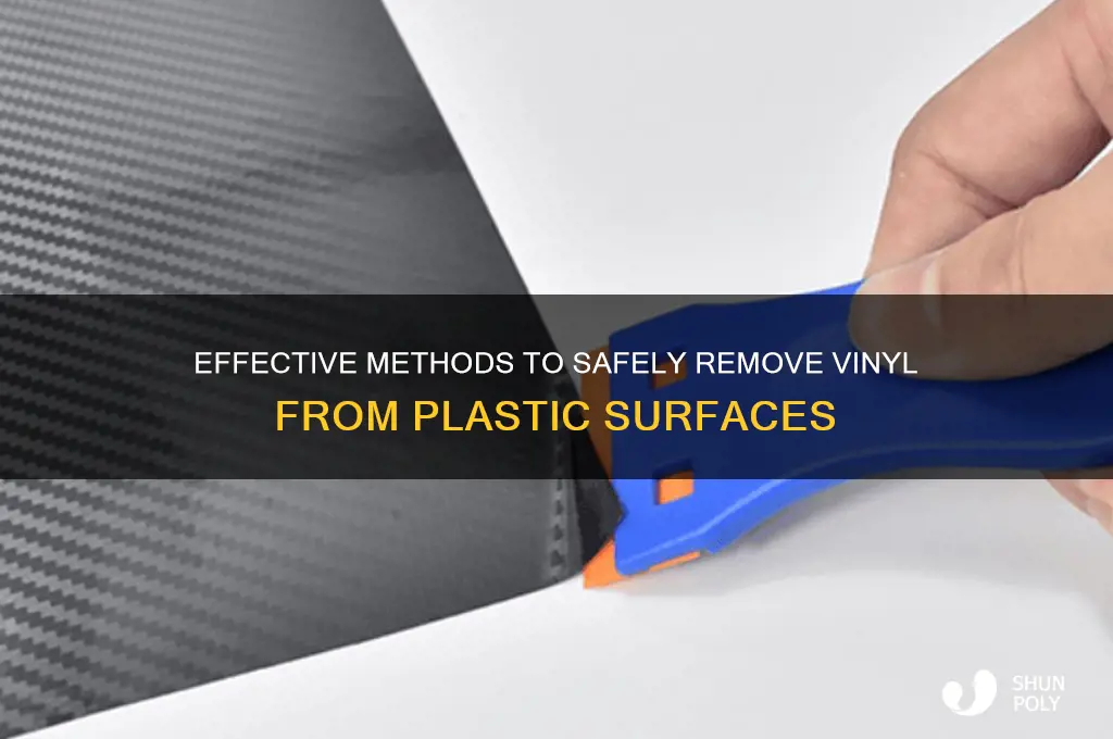 how to get vinyl off plastic
