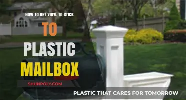 Vinyl Adhesion Tips: How to Make Vinyl Stick to Plastic Mailboxes