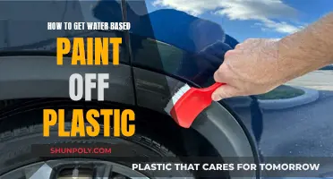 Removing Water-Based Paint from Plastic: Effective Methods