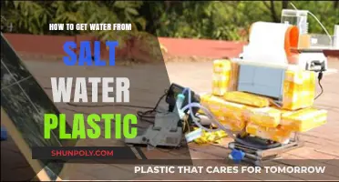 Extracting Fresh Water: Simple Methods Using Saltwater and Plastic
