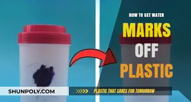 Effective Ways to Remove Water Marks from Plastic Surfaces Easily