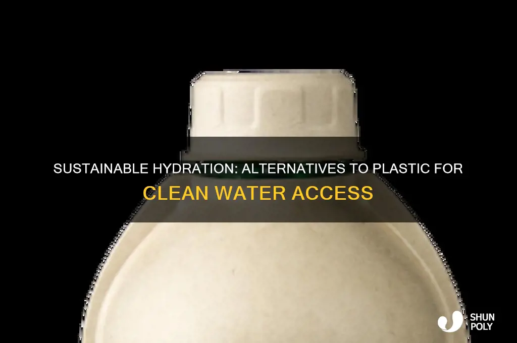how to get water not in plastic