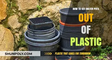 Eco-Friendly Tips: Removing Water Pots from Plastic Containers Safely