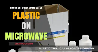 Remove Microwave Plastic Water Stains: Quick and Easy Cleaning Tips