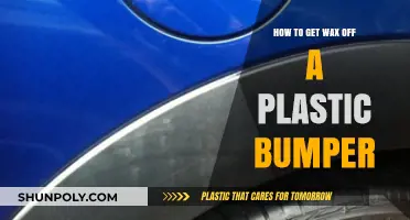 Effective Ways to Remove Wax from Your Plastic Car Bumper