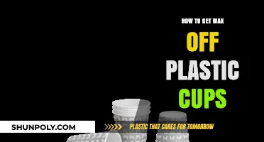 Easy Methods to Remove Wax from Plastic Cups Effortlessly