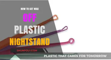 Easy Wax Removal Tips for Your Plastic Nightstand