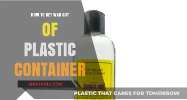 Wax-Stained Plastic: Effective Cleaning Methods
