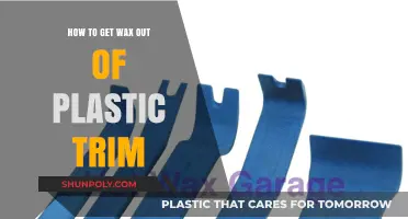 Effective Methods to Remove Wax from Plastic Trim Easily