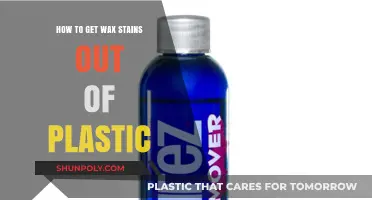 Effective Methods to Remove Wax Stains from Plastic Surfaces Easily