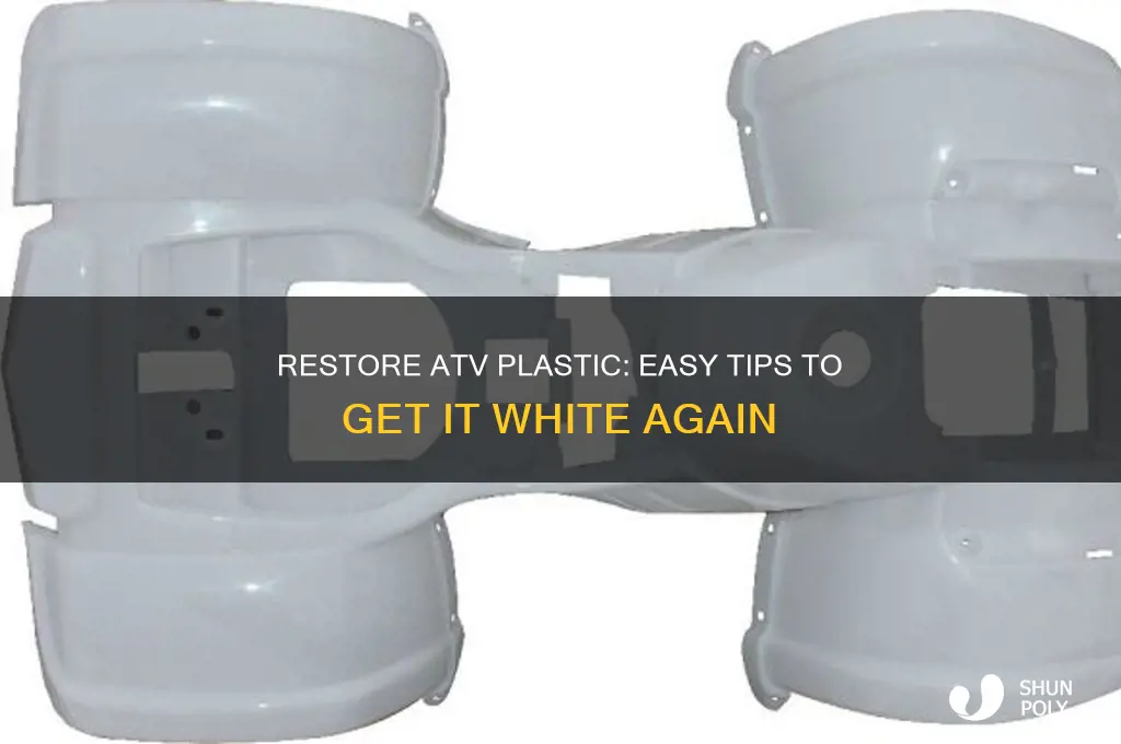 how to get white atv plastic white again