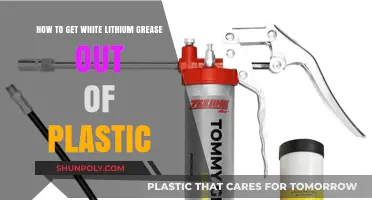 Effective Methods to Remove White Lithium Grease from Plastic Surfaces