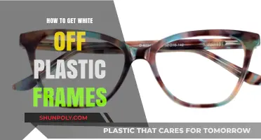 Effective Methods to Remove White Stains from Plastic Frames Easily