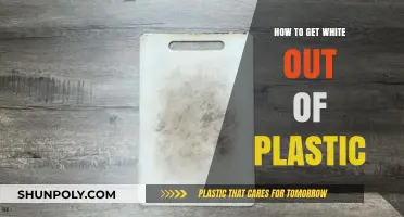 Effective Ways to Remove White Stains from Plastic Surfaces