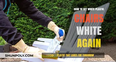 Revive Your White Plastic Chairs: Simple Cleaning Tips for a Bright Look