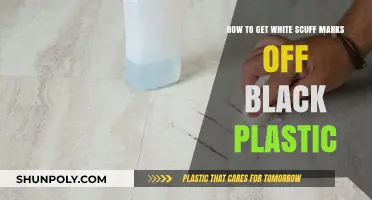 Remove White Scuff Marks from Black Plastic: Easy Cleaning Tips