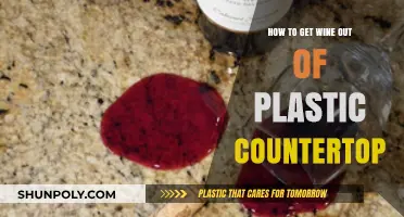 Effective Tips to Remove Wine Stains from Plastic Countertops