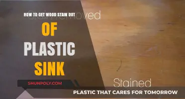 Effective Methods to Remove Wood Stain from Plastic Sinks Easily