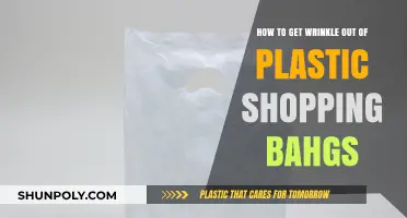 Easy Tips to Smooth Wrinkles from Plastic Shopping Bags