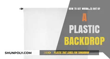Effective Techniques to Smooth Wrinkles from Your Plastic Backdrop Easily