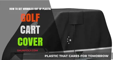 Effective Methods to Smooth Wrinkles from Your Plastic Golf Cart Cover