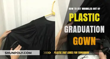 Smooth Your Plastic Graduation Gown: Quick Wrinkle Removal Tips