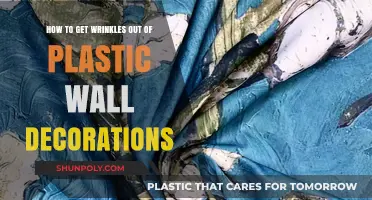Smooth and Restore: Removing Wrinkles from Plastic Wall Decorations
