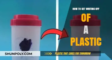 Effective Methods to Remove Writing from Plastic Surfaces Easily