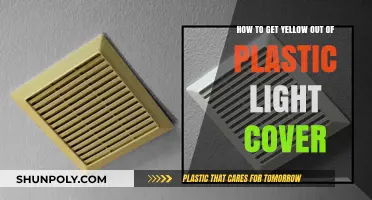 Effective Ways to Remove Yellow Stains from Plastic Light Covers