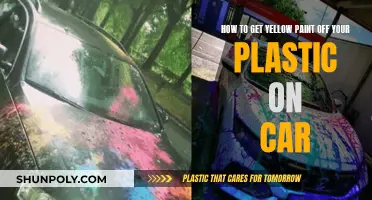 Removing Yellow Paint from Car Plastic: A Step-by-Step Guide