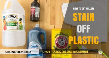 Effective Ways to Remove Yellow Stains from Plastic Surfaces