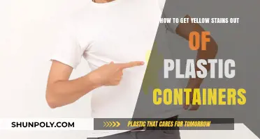 Effective Ways to Remove Yellow Stains from Plastic Containers Easily