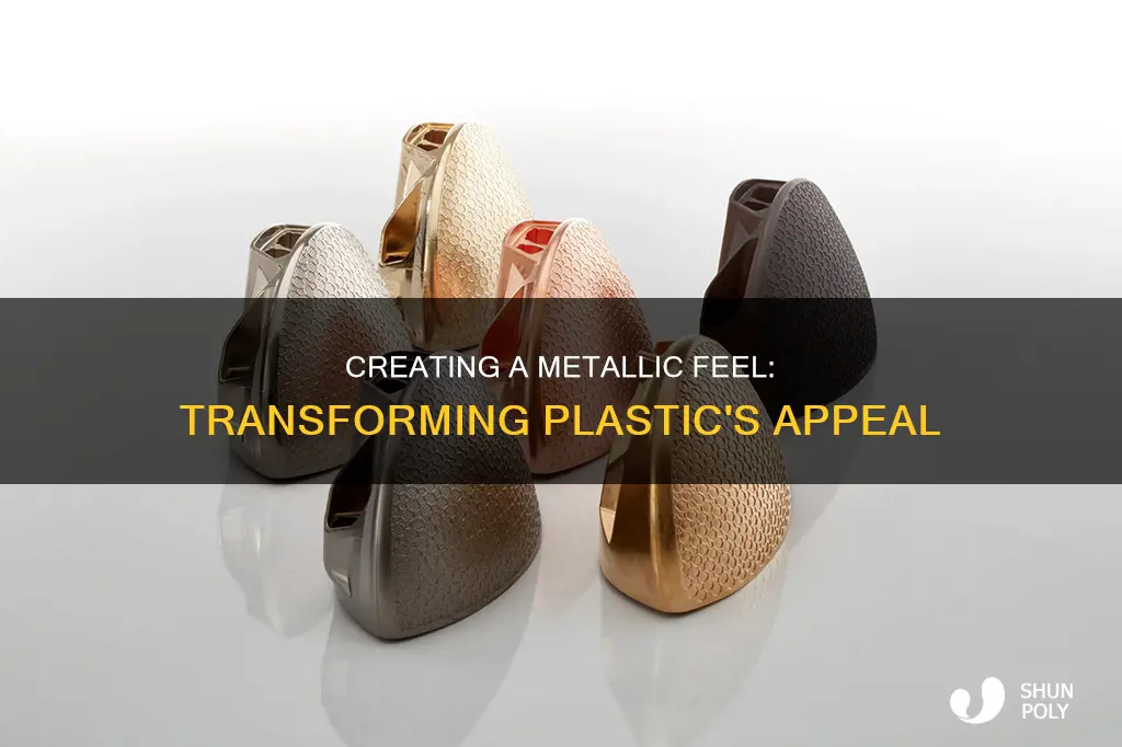 how to give plastic a metal feel