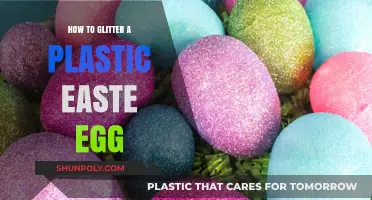 Glittering Easter Eggs: A Sparkly Craft Project