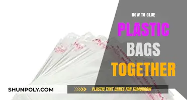 Easy DIY Guide: Gluing Plastic Bags Together for Creative Projects