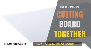 Easy DIY Fix: Gluing Your Plastic Cutting Board Back Together